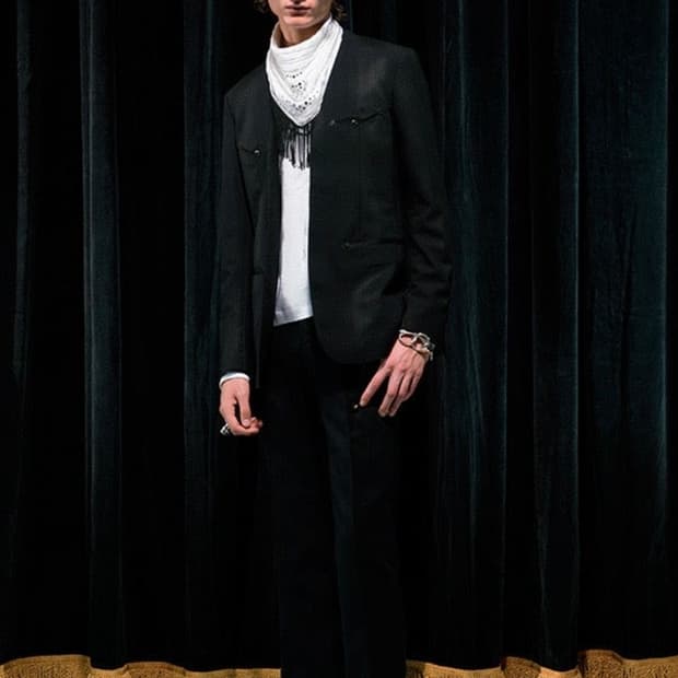 솔로이스트 18ss 카라리스 웨스턴 블레이저자켓