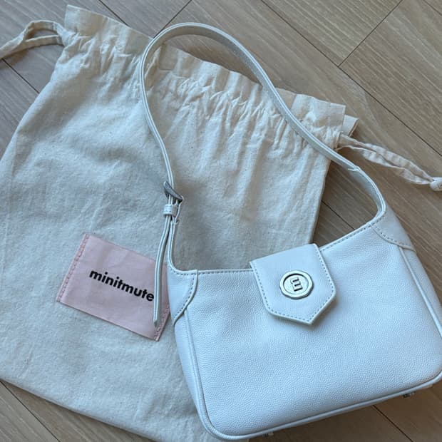 미닛뮤트 바톤 마이크로 캐비어 화이트