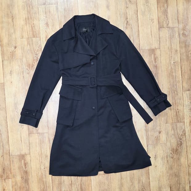 타임(TIME) 벨티드 트렌치코트 55-66