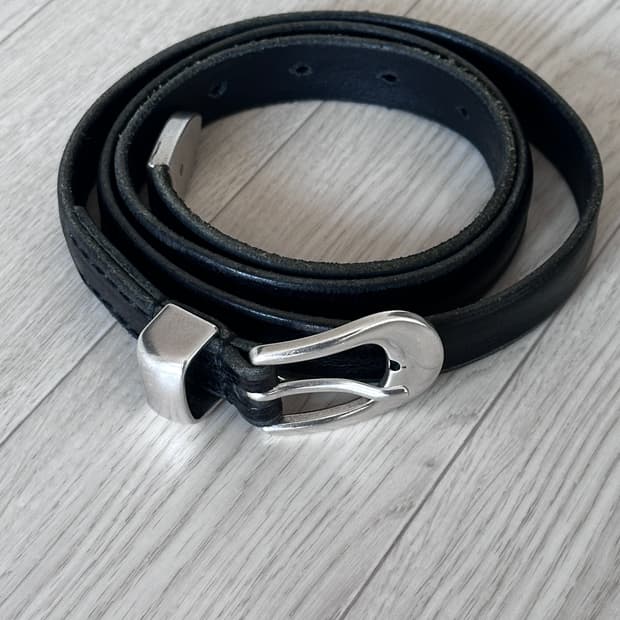 [90] 아워레가시 2cm 벨트 블랙