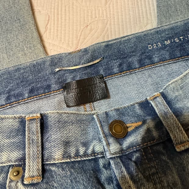생로랑 스트레이트 데님 바지(진) 28사이즈