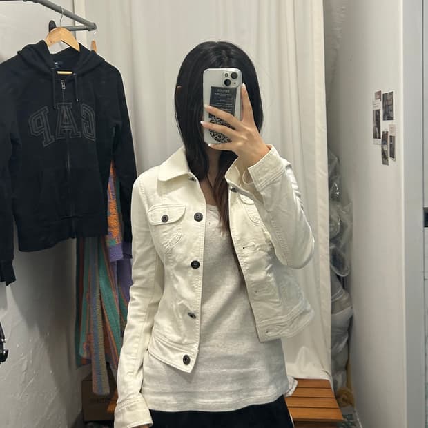 띠어리 코튼 자켓