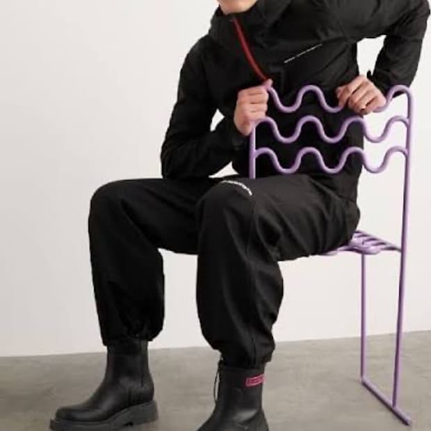 오프화이트 레인부츠 블랙 41사이즈