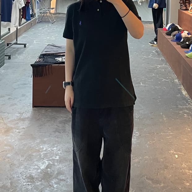 폴로 랄프로렌 블랙퍼플포니 PK 카라티 H1244