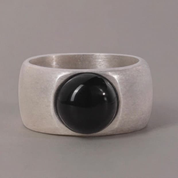 오닉스  925 실버링 