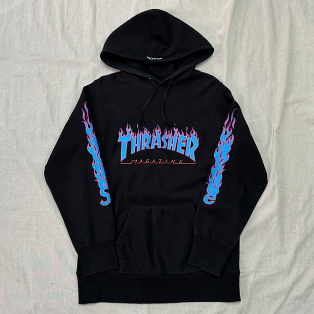 슈프림 15ss 트레셔 플레임 후드 S