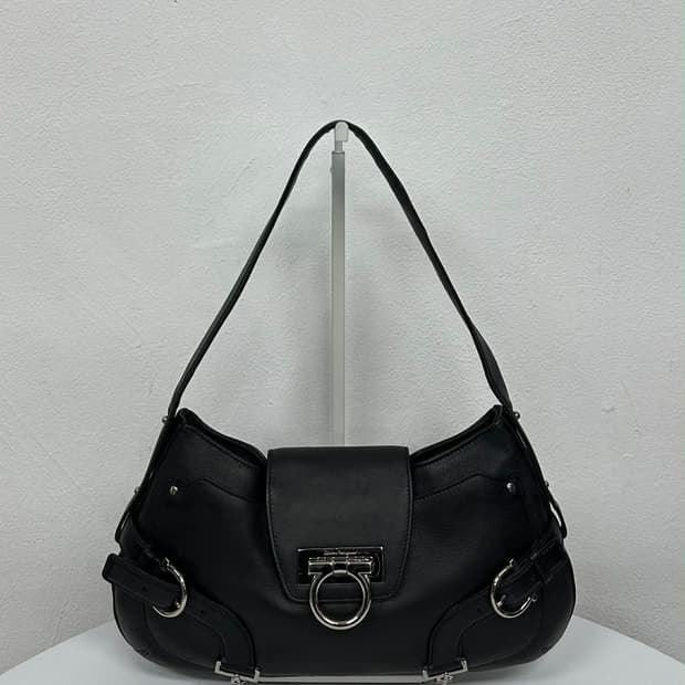 살바토레 페라가모 간치니 가죽 숄더 & 토트백