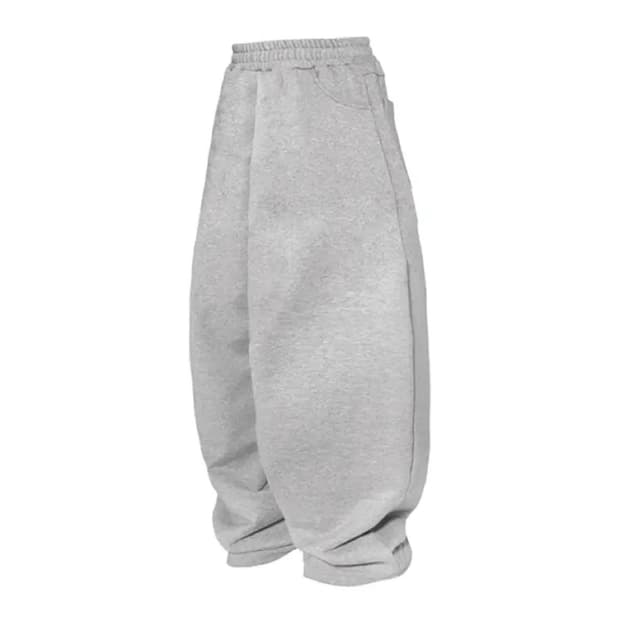 MJD 에브리데이 헤비 스웻 스웨트 배기 팬츠 멜란지 그레이