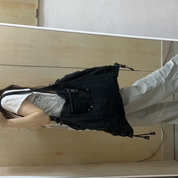 [직수입] 빈티지 RARE diesel 오버사이즈 숄더 백 블랙