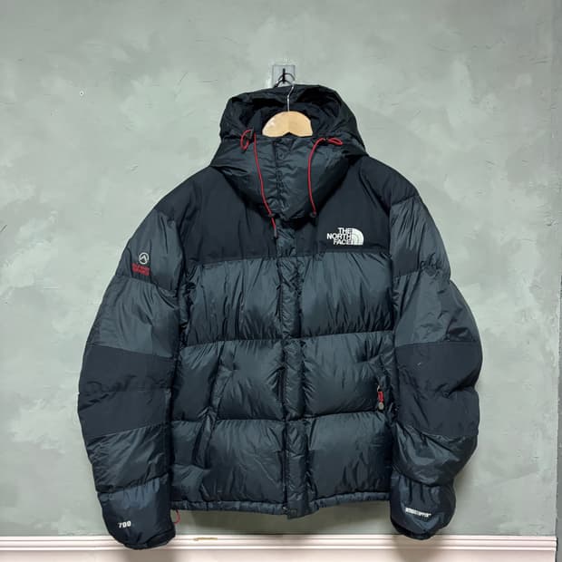 노스페이스 700 써밋 윈드스토퍼 구스다운 패딩