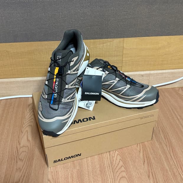 살로몬 XT-6 벨루가 퓨터 285 새상품