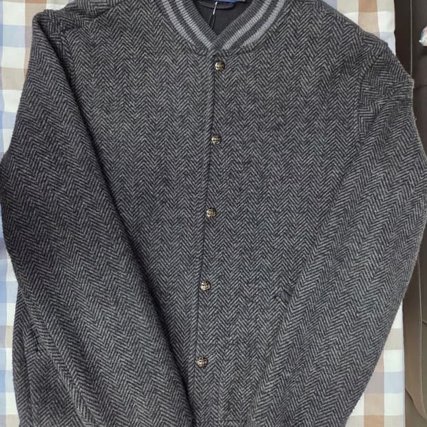 가슴95)폴로 랄프로렌 헤링본 봄버 자켓