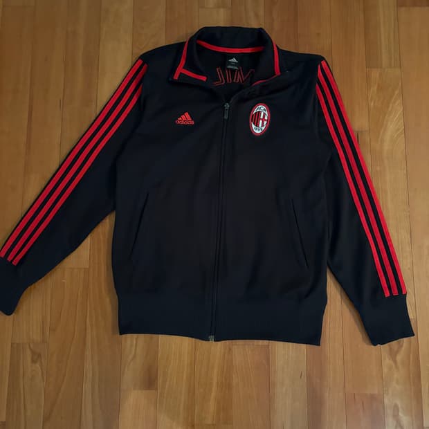 아디다스 ac밀란 검빨 져지 