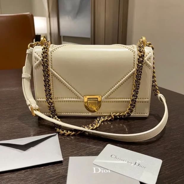 디올 한정판 디오라마 백