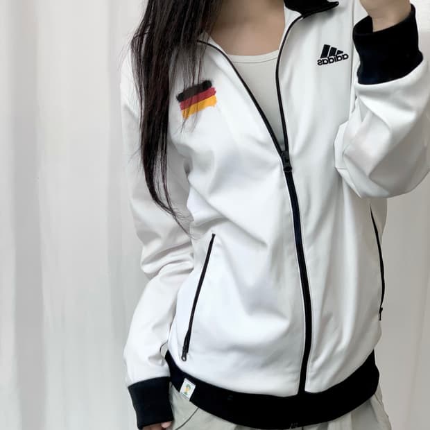 Adidas 아디다스 흰검 독일 2014 트랙탑  