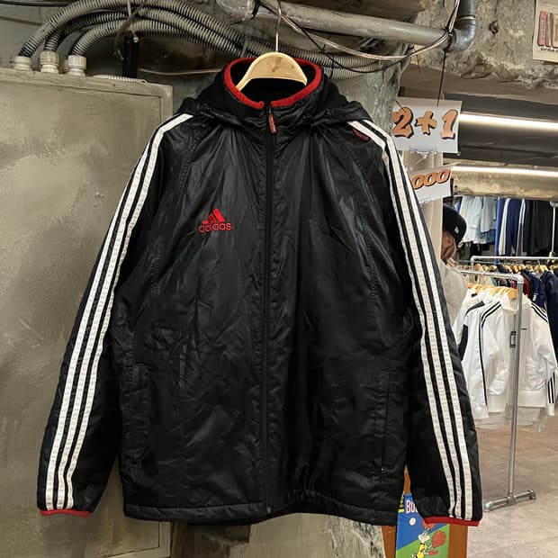 아디다스 올드스쿨 프레데터 우븐 트랙자켓 블랙 95  #csz3445