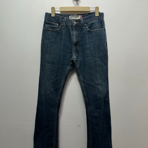 리바이스 527 남성 데님 팬츠 30사이즈
