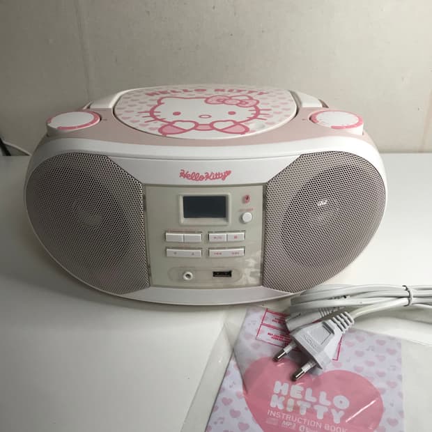 아이리버 헬로키티 cd플레이어
