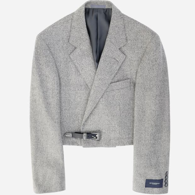 Burberry Cropped Western Reform Jacket