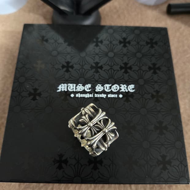 크롬하츠 세메터리 스퀘어링 정품