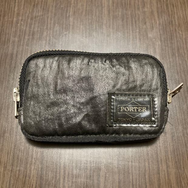 [PORTER] 프리스타일 멀티 코인 케이스 - Black