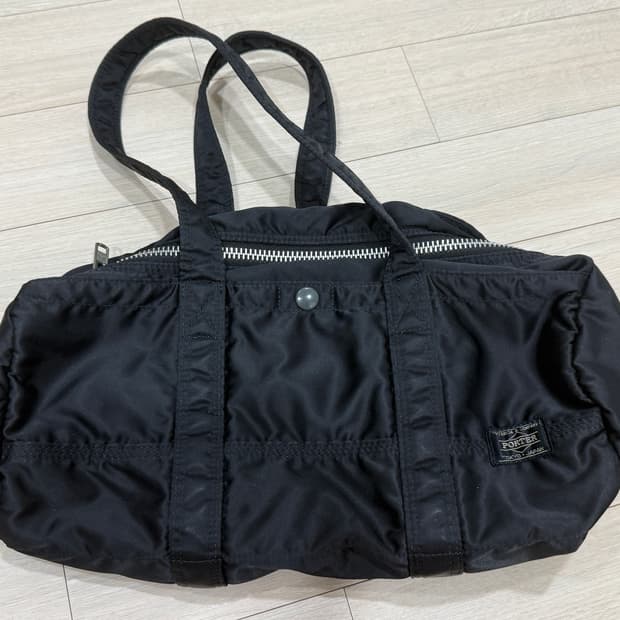 요시다 포터 탱커 보스턴백 더플백 블랙 L