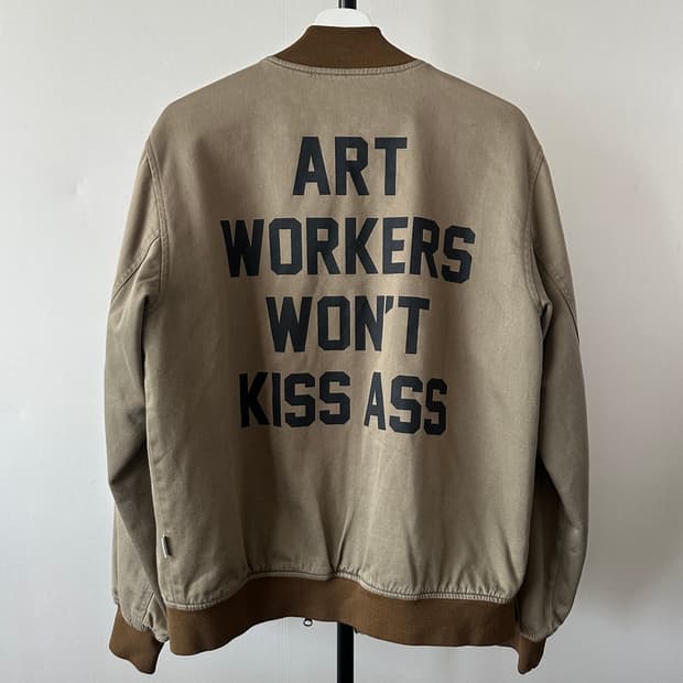 [에스피오나지] 블루종 워커자켓 ma-1 M사이즈