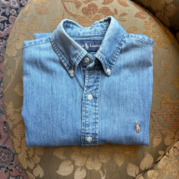 폴로 랄프 로렌 데님 셔츠