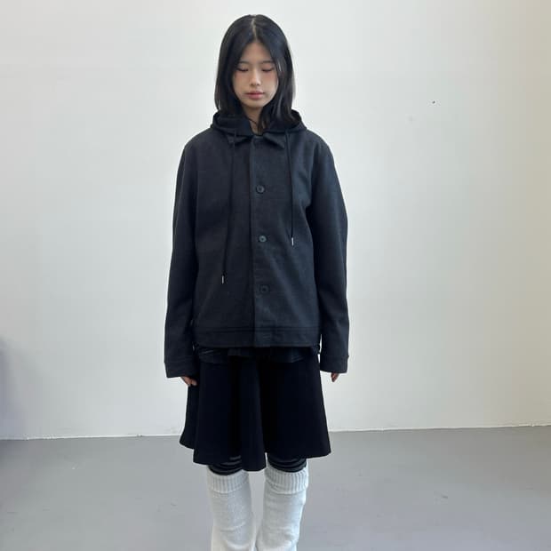 COS Wool Blend Minimal Jacket