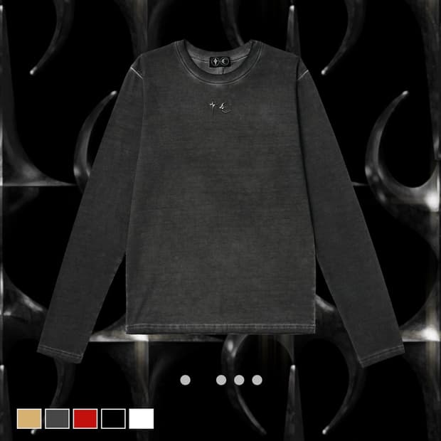 떠그클럽 TC 슬리브 그레이 2사이즈