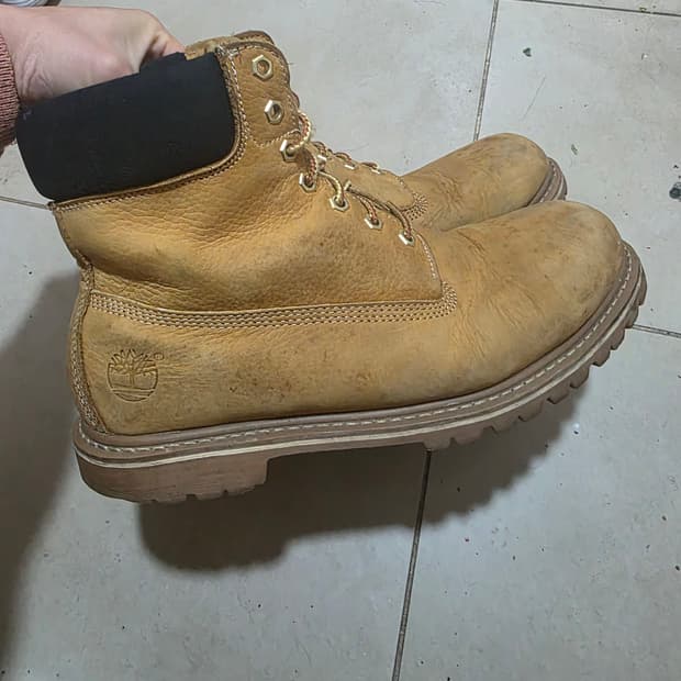 팀버랜드 옐로우 워커 부츠 280