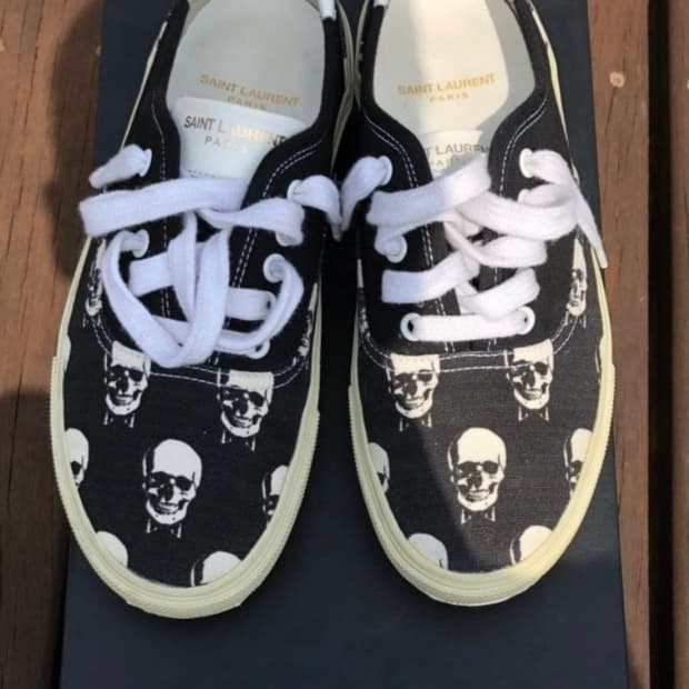 생로랑 스컬 운동화 판매