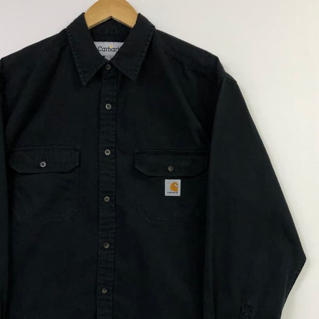 105 칼하트 블랙 워크 셔츠