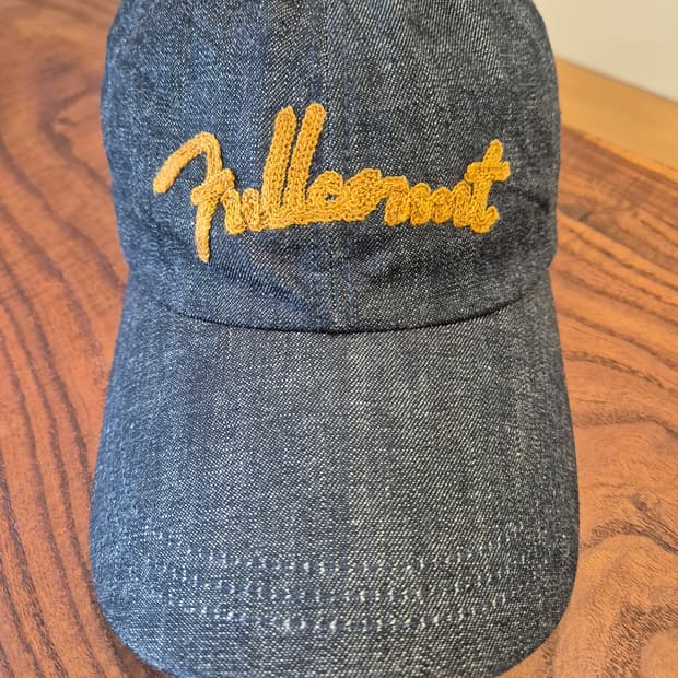 풀카운트 자수 데님볼캡 6007