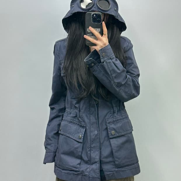 Cp 컴퍼니 고글 야상 사파리 자켓