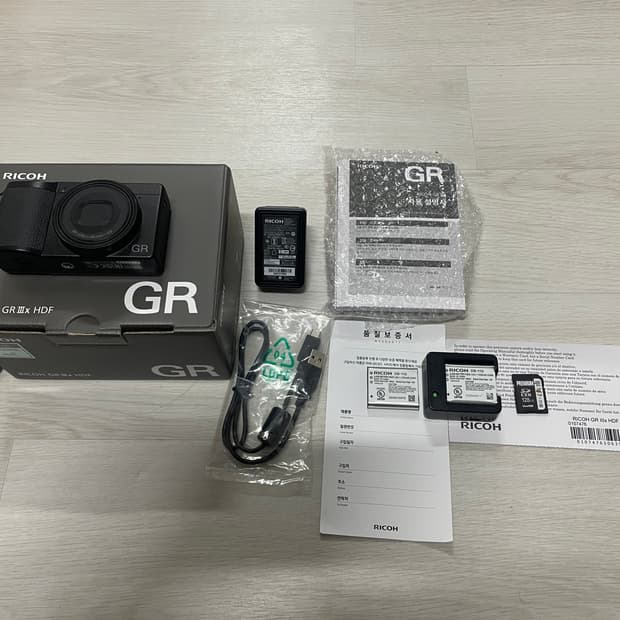 [상태좋음] 리코GR3X HDF