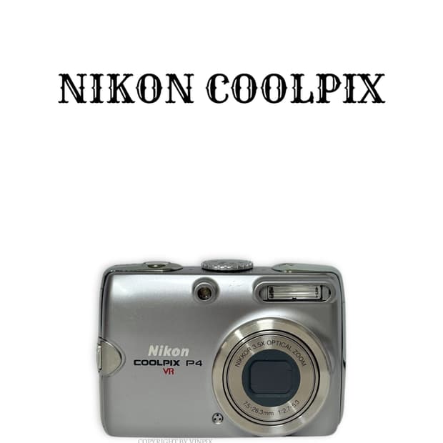 니콘 쿨픽스 P4(coolpix p4) 빈티지 디지털 카메라 디카