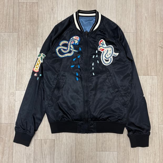 디젤 스카잔 리버시블 봄버자켓