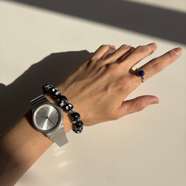 세트할인 시계 +팔찌 / MQ-24D-7EJH 카시오 손목시계