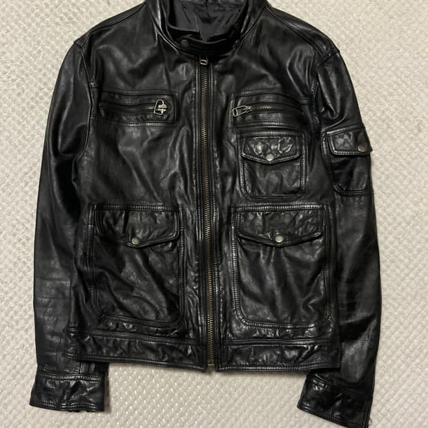 [52] L'homme en cuir 웨스턴 무드 소가죽 포켓 레더