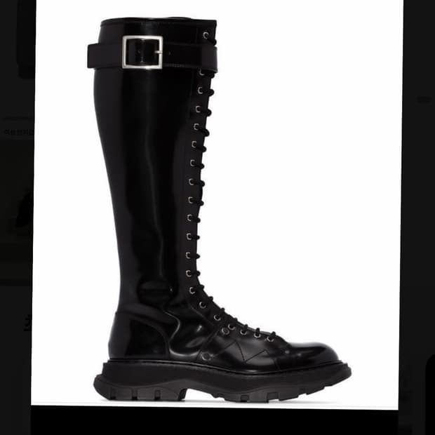 (새상품)알렉산더맥퀸 롱부츠 240-250