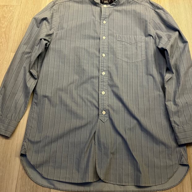 RRL china collar dress shirts