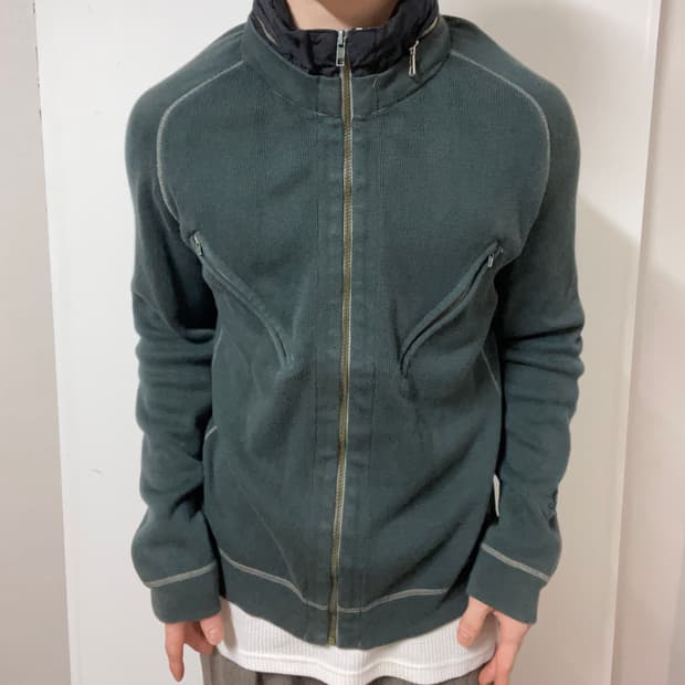 C.P. COMPANY REAL ARCHIVE KNIT ZIP UP