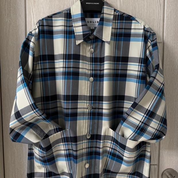 솔리드옴므 셔켓 46. (셔츠자켓)