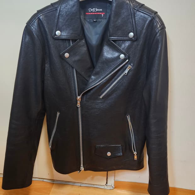 95 M) 도프제이슨 프리미엄 베지터블 더블라이더 가죽자켓