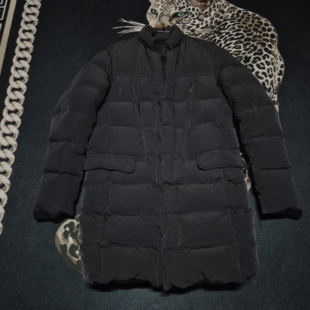 타임 옴므 TIME HOMME 구스다운 패딩 XL 정품