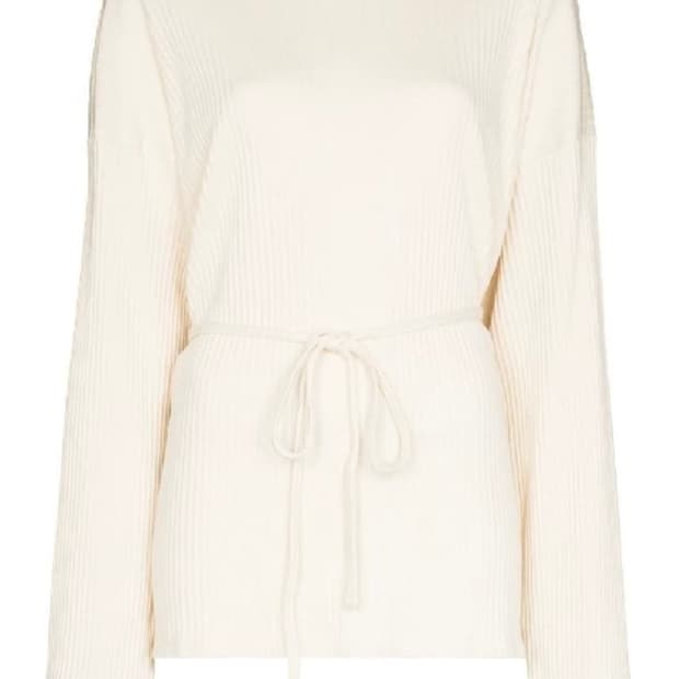 베이스레인지 니트 탑 ( 랩 형식 )