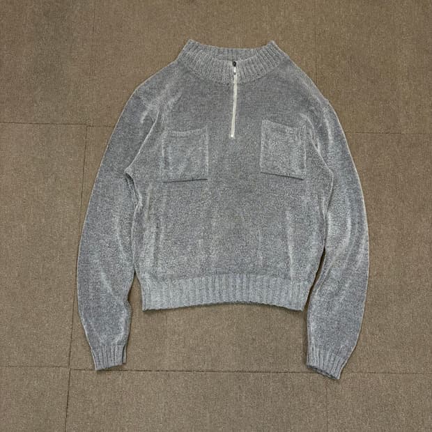 POUR QUOI japan 우먼스 반집업 탑 