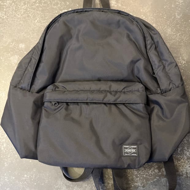 포터 X 꼼데가르송 백팩 스몰 블랙
