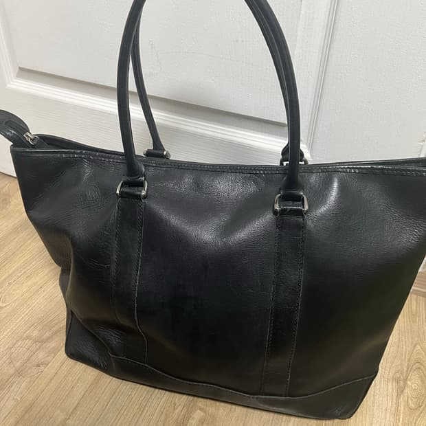 빈티지 엘엘빈 레더 토트백 보트 앤 토트